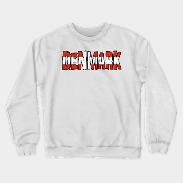 Denmark Crewneck Sweatshirt by Design5_by_Lyndsey